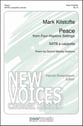 Peace SATB choral sheet music cover